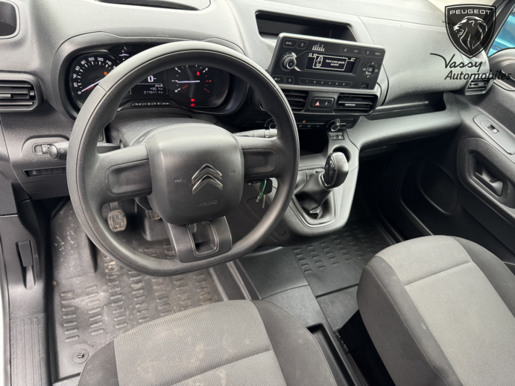 Citron Berlingo Van (3) M 650kg BlueHDi 100 S&S BVM Driver